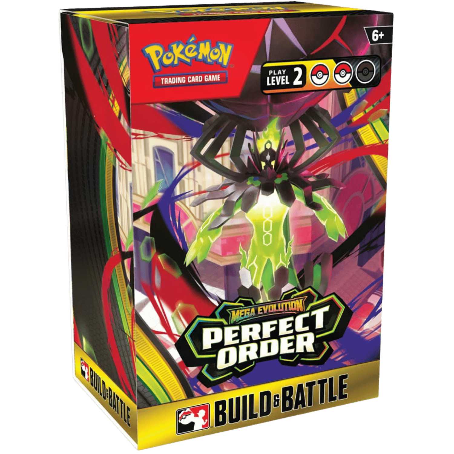Pokémon TCG Mega Evolution—Perfect Order Build & Battle Box