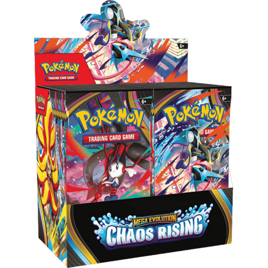 Pokémon TCG Mega Evolution—Chaos Rising Booster Display Box, 36 packs