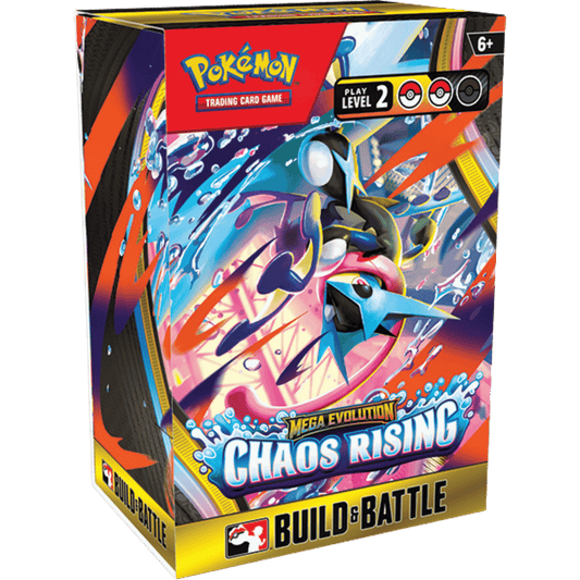 Pokémon TCG Mega Evolution—Chaos Rising Build & Battle Box