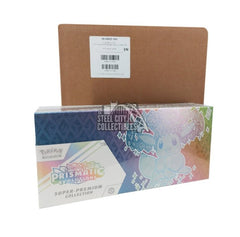 Pokemon Scarlet & Violet Prismatic Evolutions Super Premium Collection 4-Box Case
